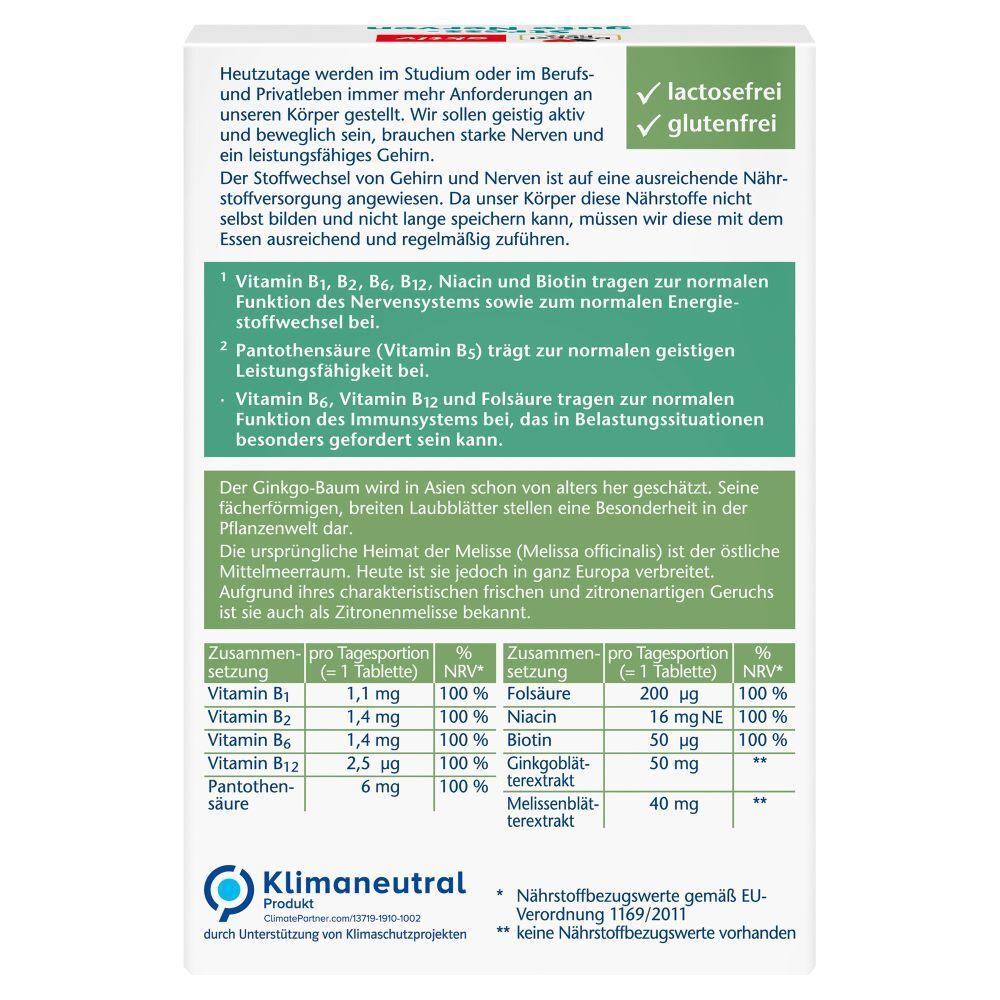 Doppelherz® aktiv Stress - Gute Nerven Tabletten