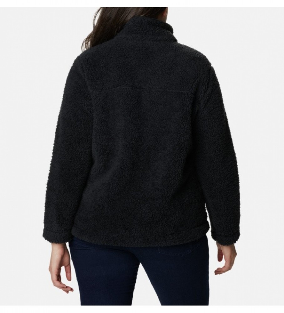 Jaqueta de lã Sherpa Columbia Winter Pass, preta