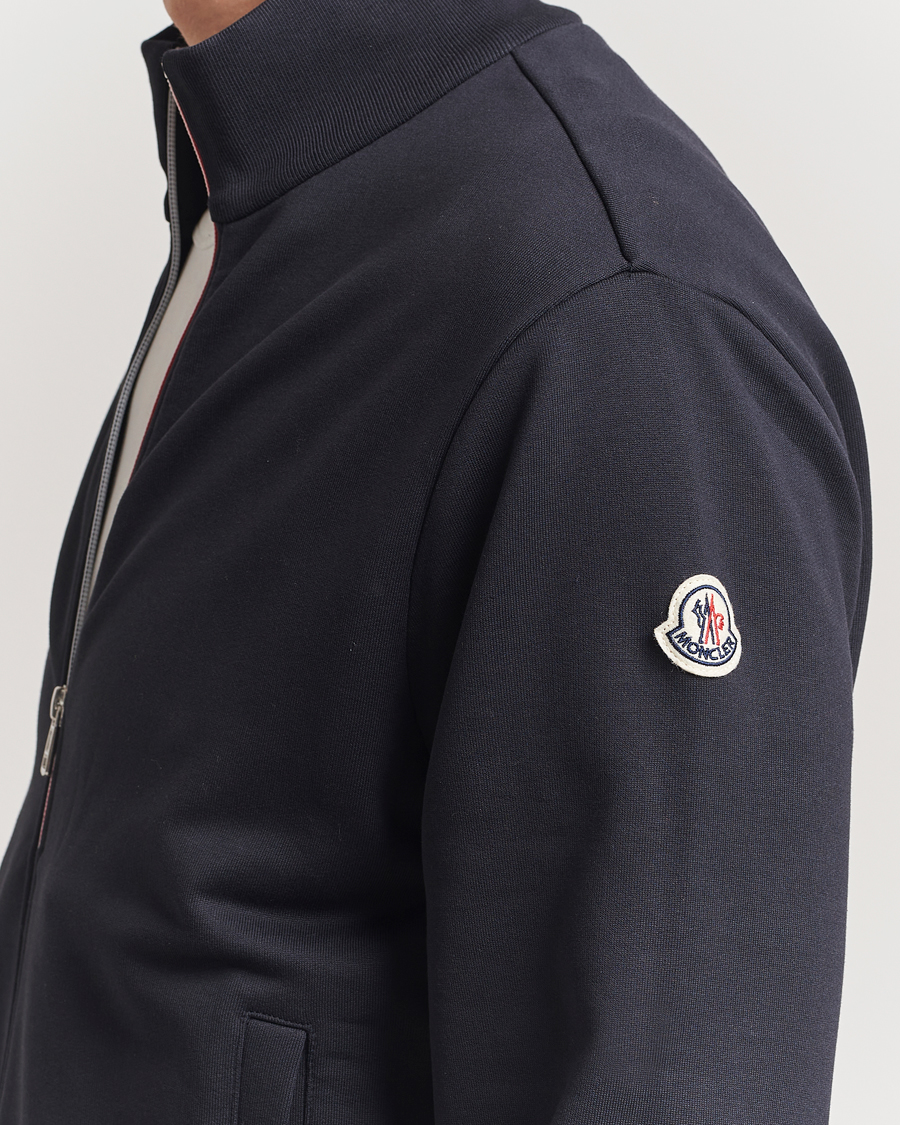 Moncler Full Zip Cardigan Navy