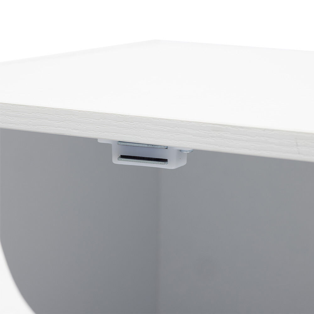 Meuble de rangement Adam 4 cases Blanc 60x29,8xH60 cm