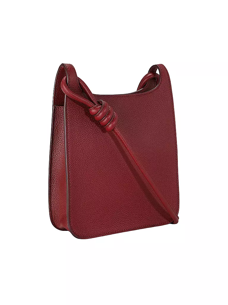 MCM Ledertasche - Hobo HIMMEL  dunkelrot