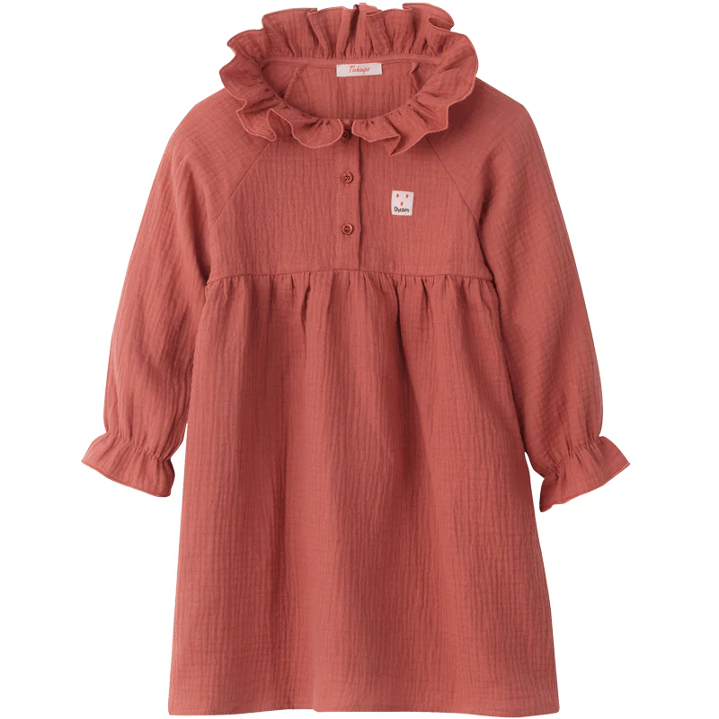 Chemise de nuit terracotta