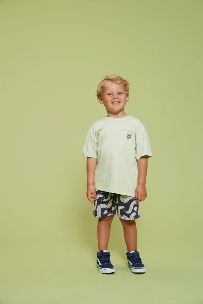 Sturdy Sturdy t-shirt oversized - Lagoon Legends lime