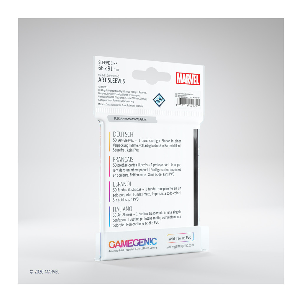 Gamegenic - Marvel Champions Art Sleeves - Spider Man
