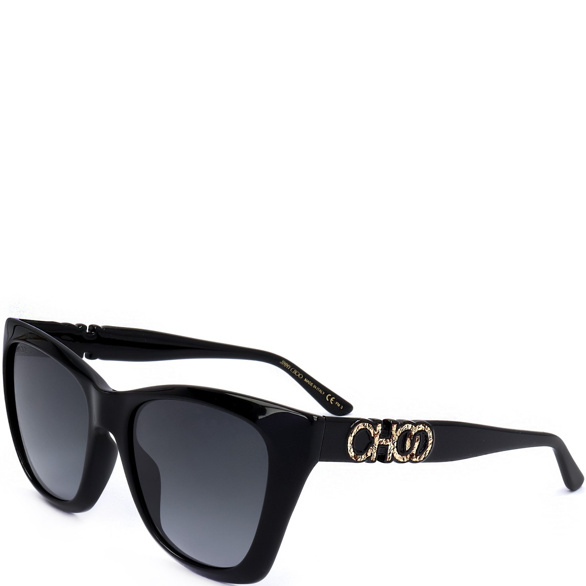 Jimmy Choo - Lunettes de soleil - Catégorie 3 - Noir