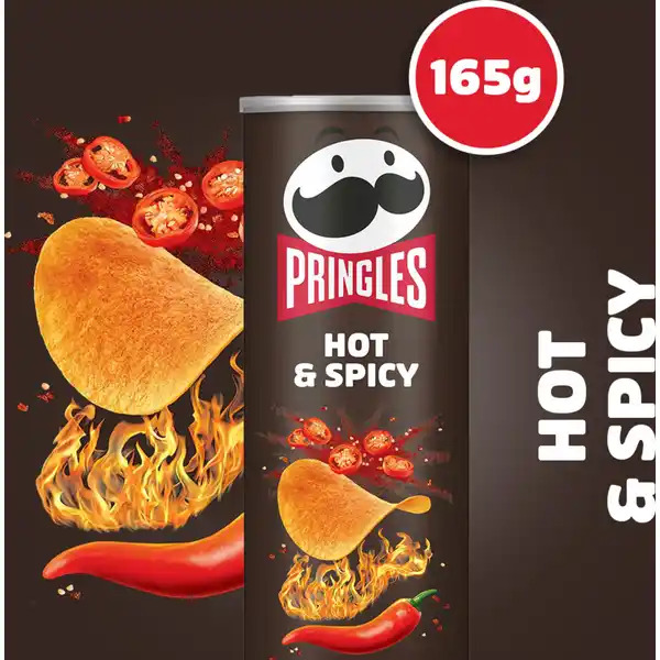 Hot & Spicy scharfe Chips mit Hot-Paprika-Geschmack