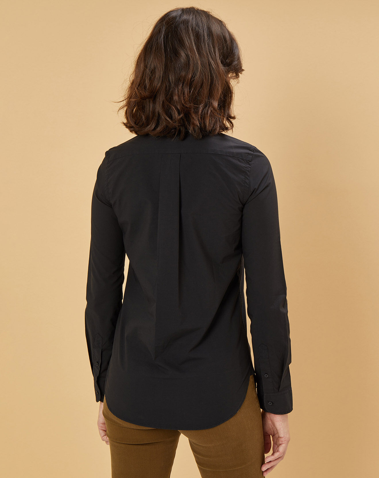 Acquaverde Chemise en Popeline Kim noire