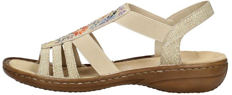 Rieker Sandalen Plat beige
