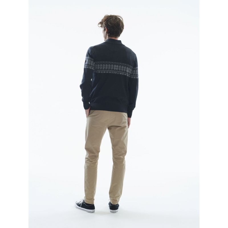 Hovden Masc Jacket - Pull en laine mérinos homme