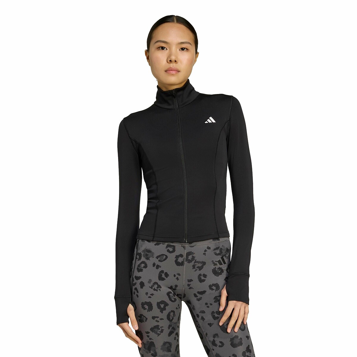 Jaqueta esportiva com zíper adidas Performance Essentials