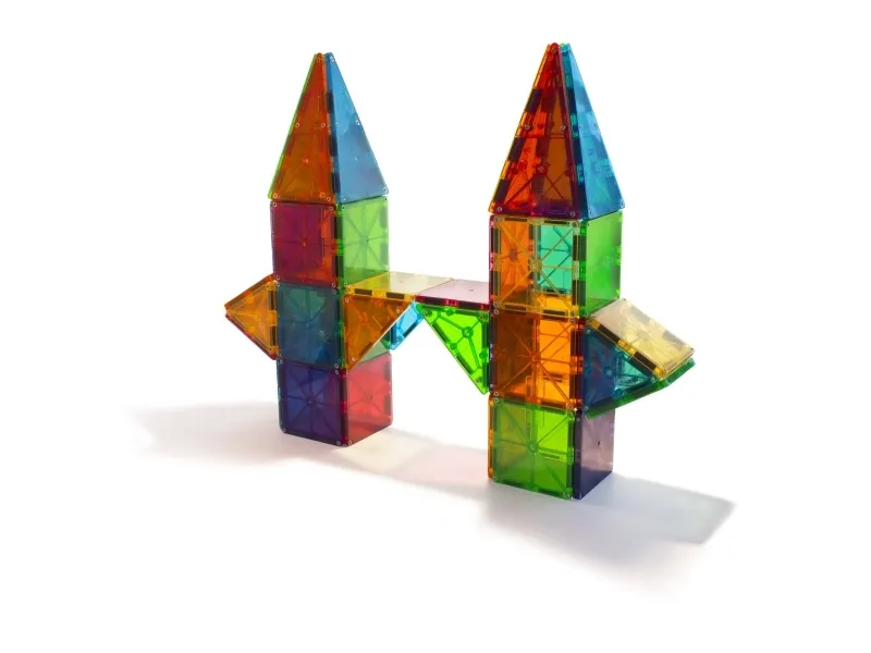 Magna-Tiles Clear Colours 100 pcs