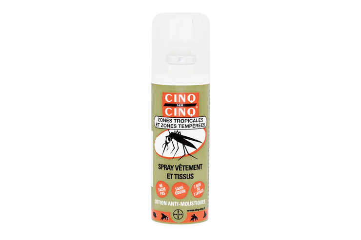Spray anti-moustiques pour vêtements 100ml