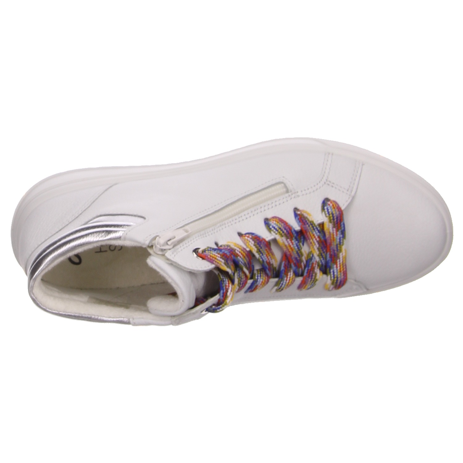 Ara Shoes Knöchelschnürer weiß weiss/weiss kombi