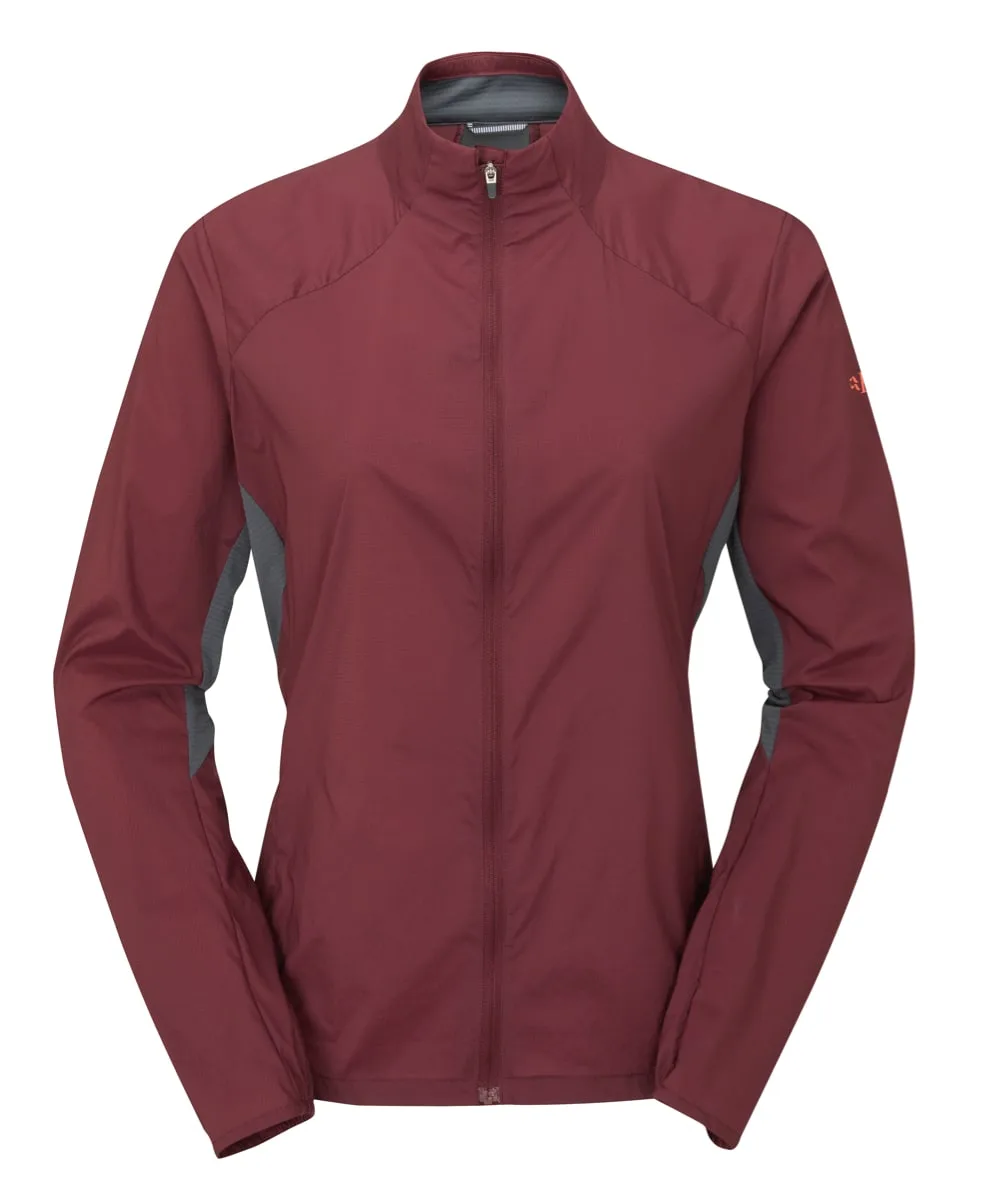 Rab Windveil Jacket Wmns Deep Heather/Graphene