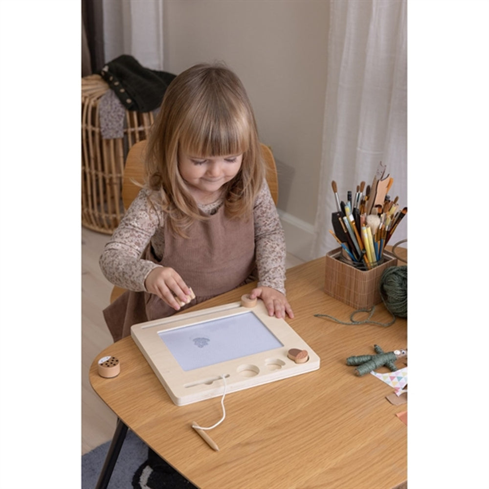 Tegnetavle Magnetisk Woodland - Sebra → Luksusbaby.dk
