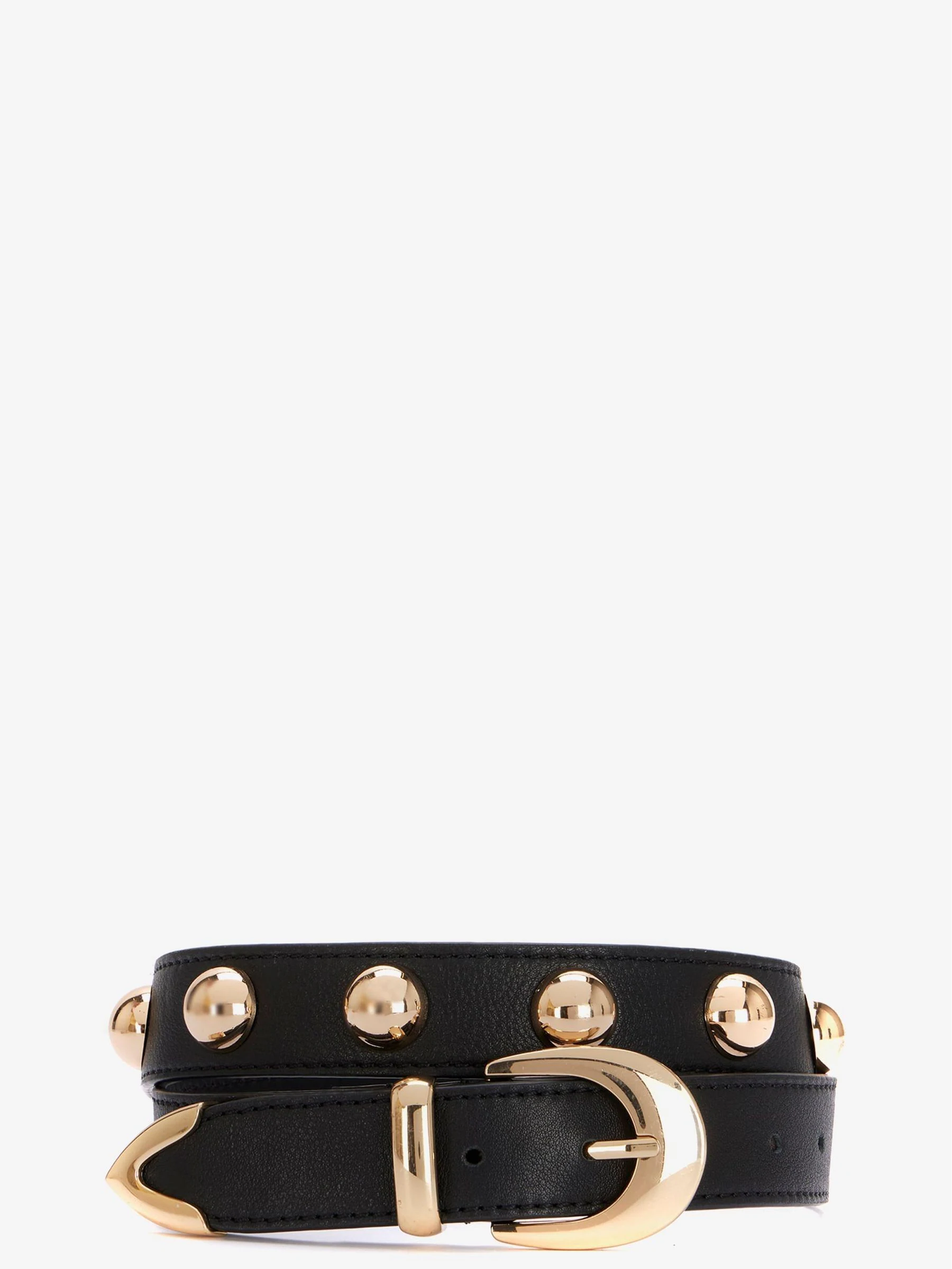 Zwart - Mint Velvet - Opvallende leren riem