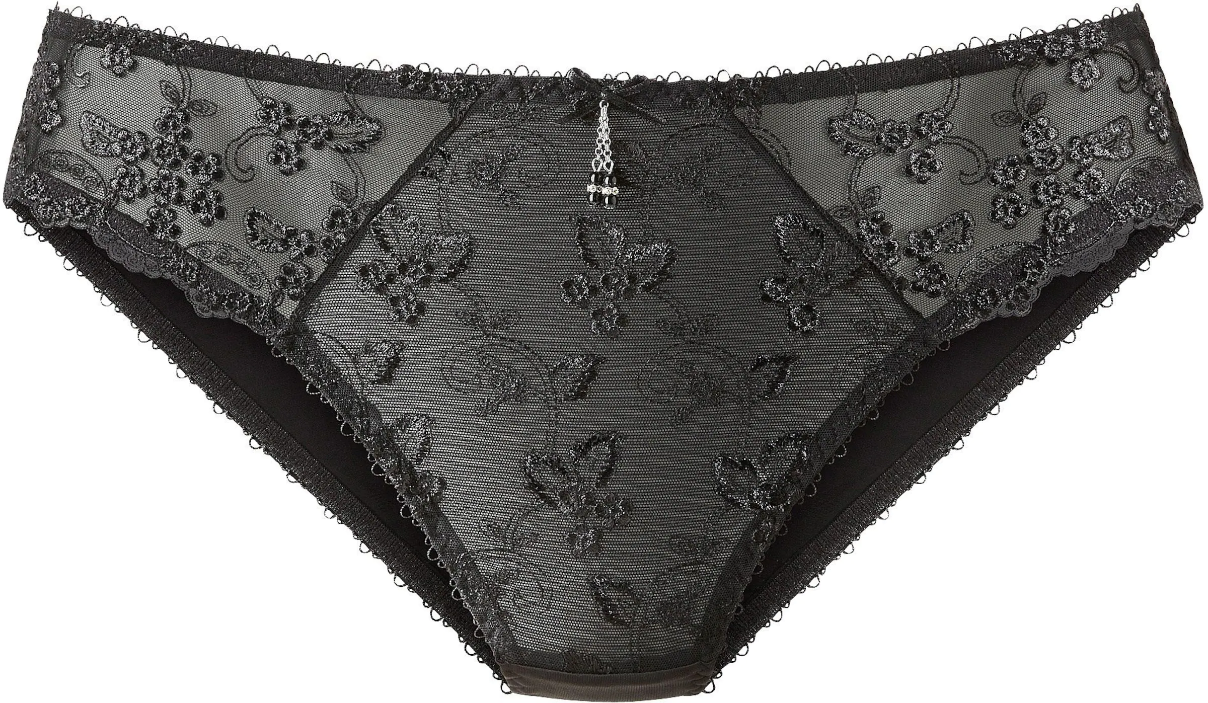 LASCANA Slip in schwarz