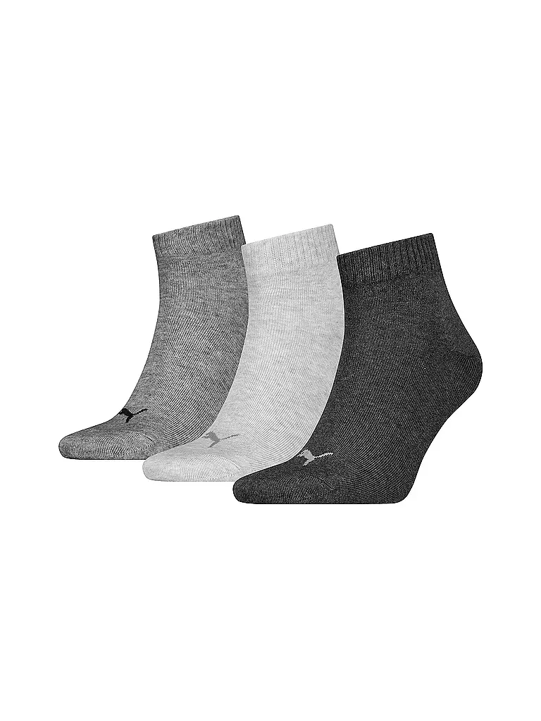 PUMA Socken 3er Pkg.  anthrazit grau