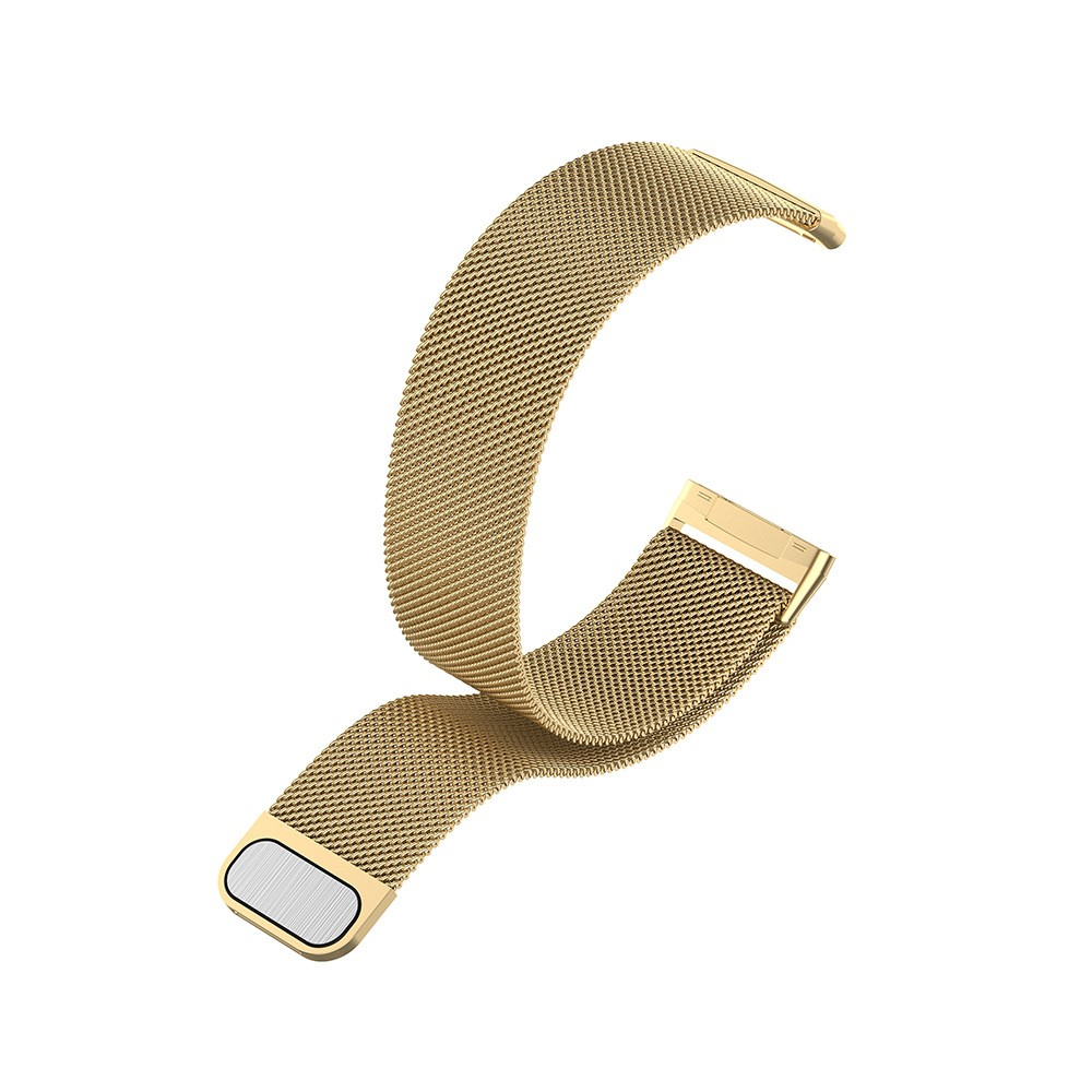 Fitbit Versa 3 / Sense Edelstahl Armband Milanaise Magnetverschluss (Gelenkumfang: 160-250mm) - Gold