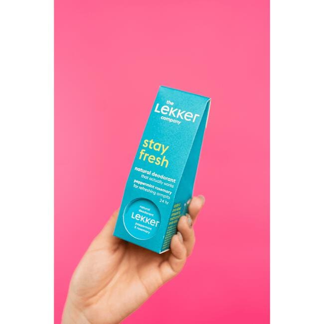 The Lekker Company Pepermunt & Rozemarijn Deodorant Crème 30 gram