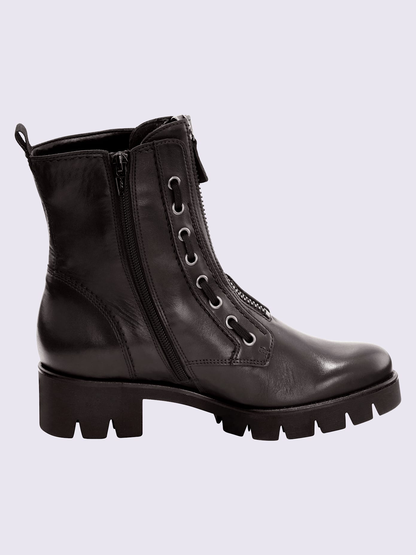Bottines à lacets cuir de veau haute qualité