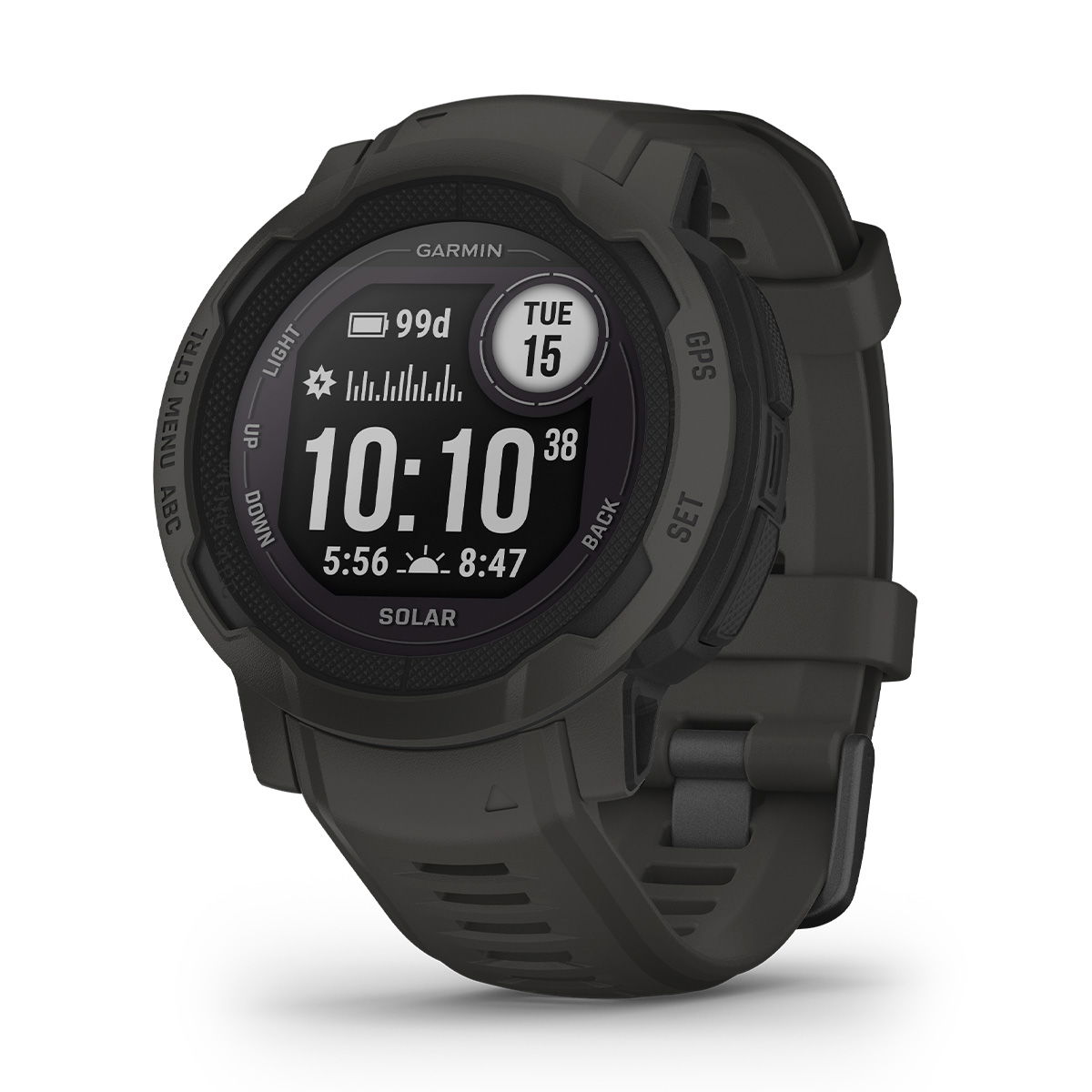 Garmin Instinct 2 Solar - Graphite, 45 mm