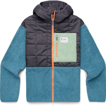 Cotopaxi Trico Hybrid Hooded Fleecejacke Graphite / Blue Spruce Herren