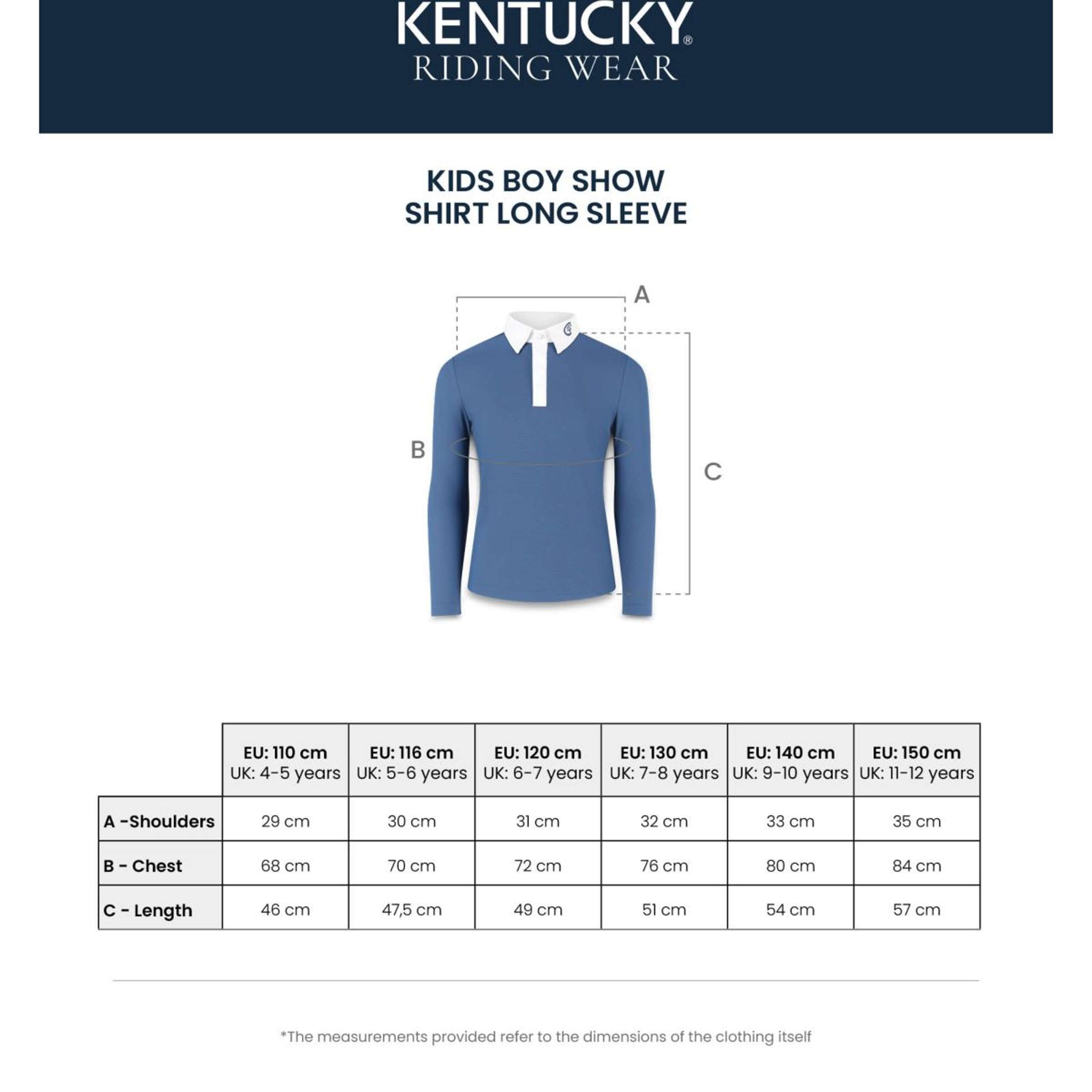 Kentucky Wedstrijdshirt Osaka Boys Navy