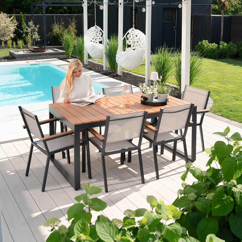 HOME DELUXE Garten-Sitzgruppe SIERA SEDIA