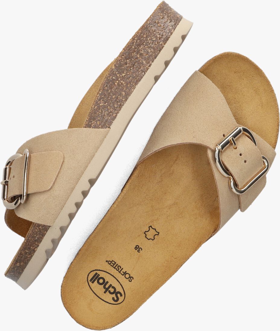 SCHOLL beige scholl slippers eveline