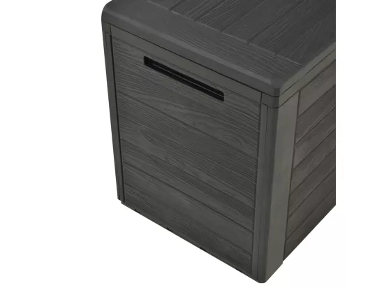 Boîte de rangement de jardin Anthracite 78x44x55 cm