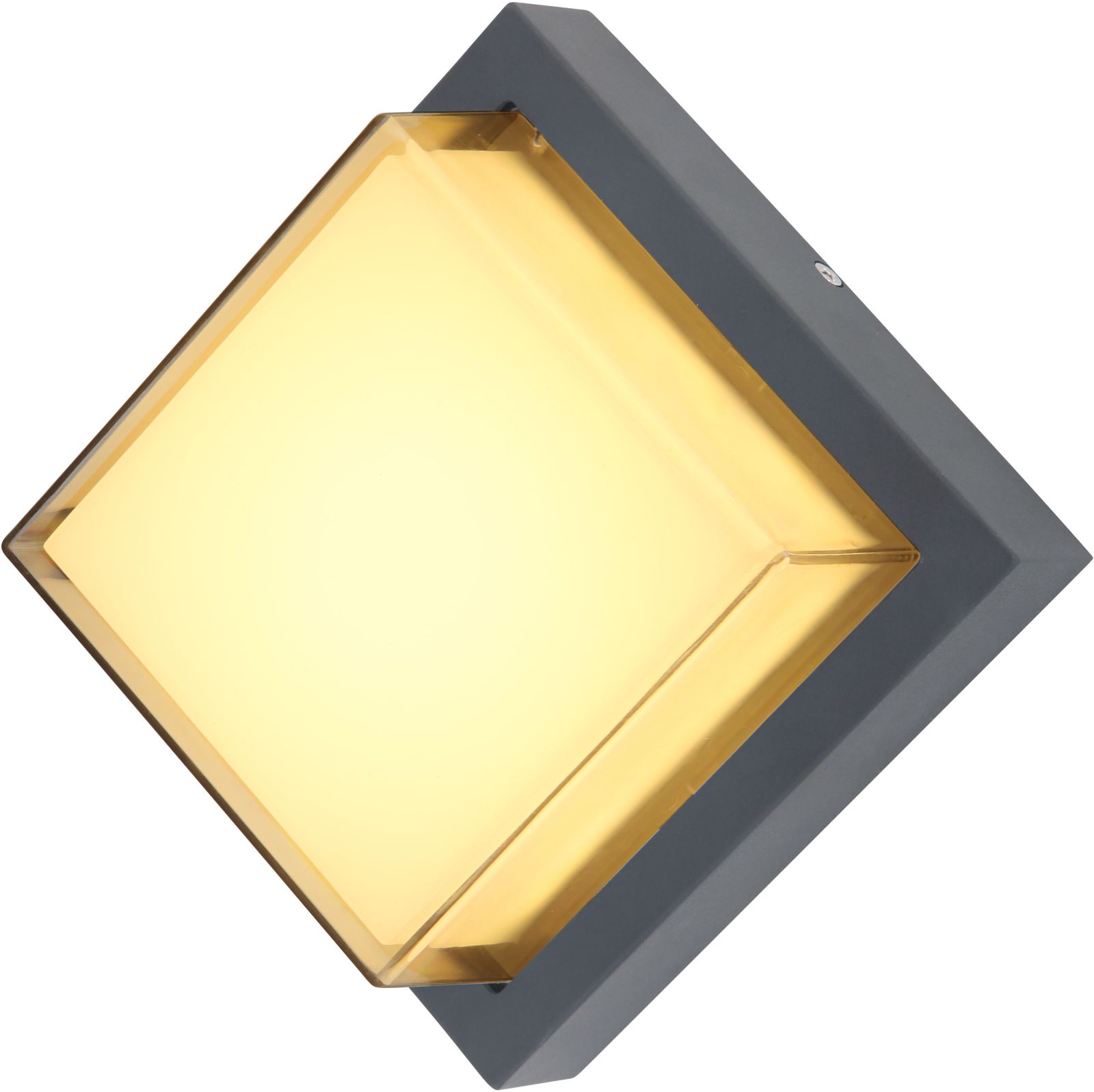 LED-Außenleuchte - anthrazit-opal - Aluminium