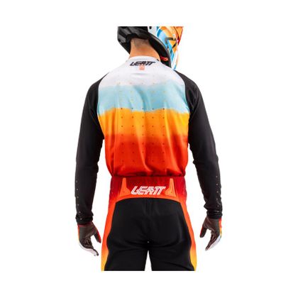 Maillot cross Leatt 4.5 LITE 2025 - Orange / Rouge