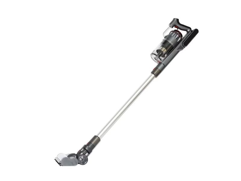 OHMEX Akku-Hand- und Stielsauger OHM-VVC-2590 Grau/Silber Kabelloser Staubsauger