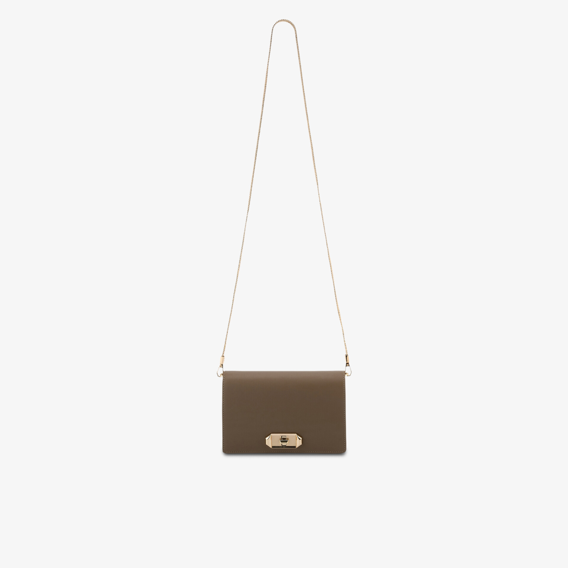 SEIDENFELT Damen Abendtasche olive
