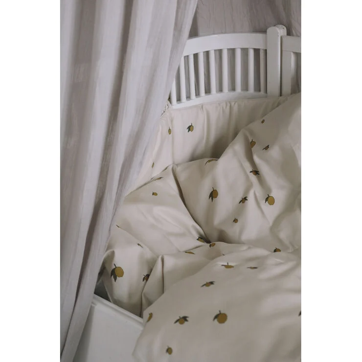 Konges Sløjd JUNIOR BEDDING GOTS Lemon