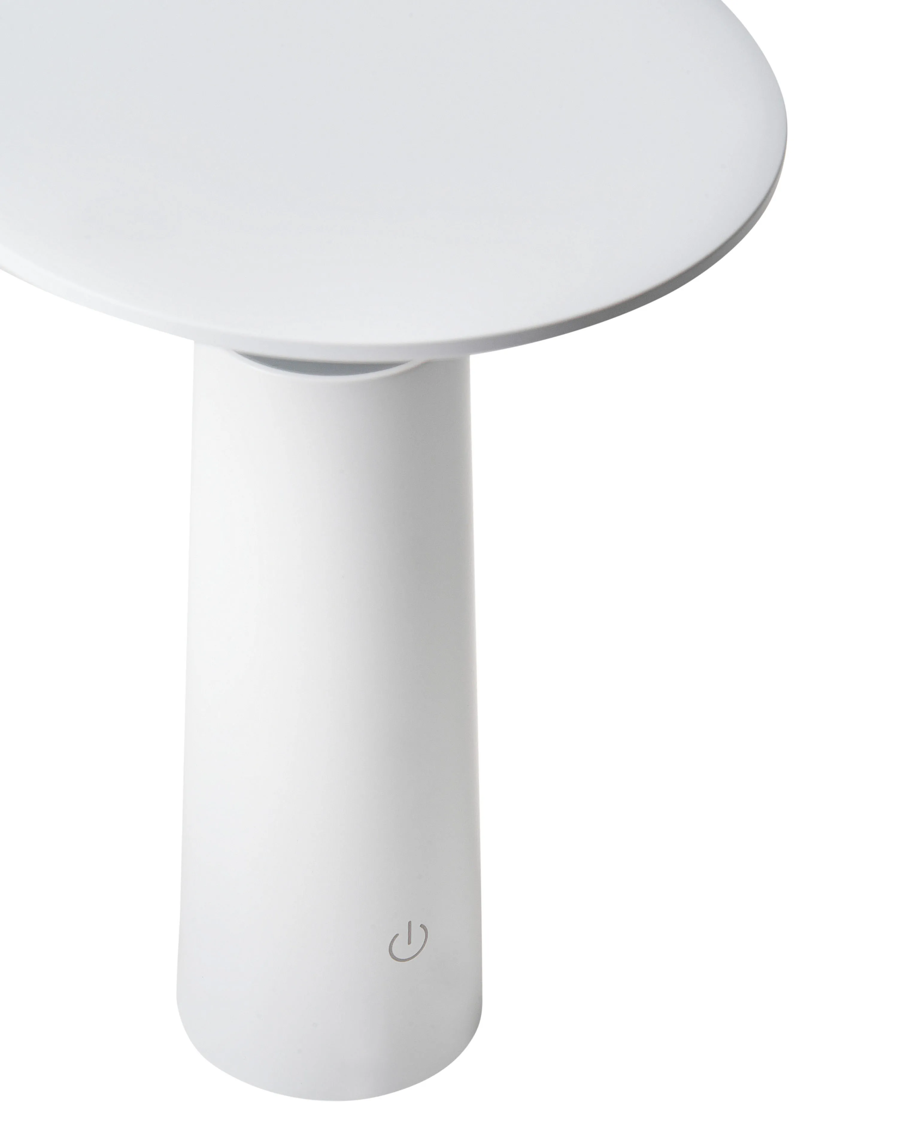 LED draadloze tafellamp LEVIRA met dimmer Metaal Wit