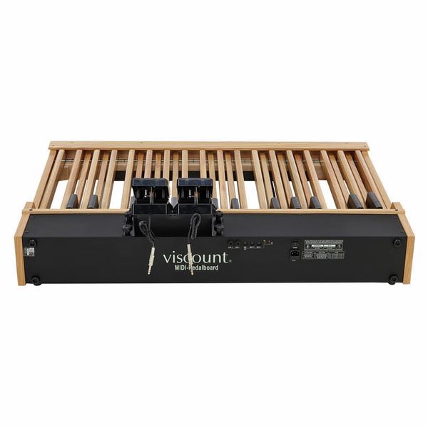 Viscount MIDI Bass Pedal 30 Light Oak