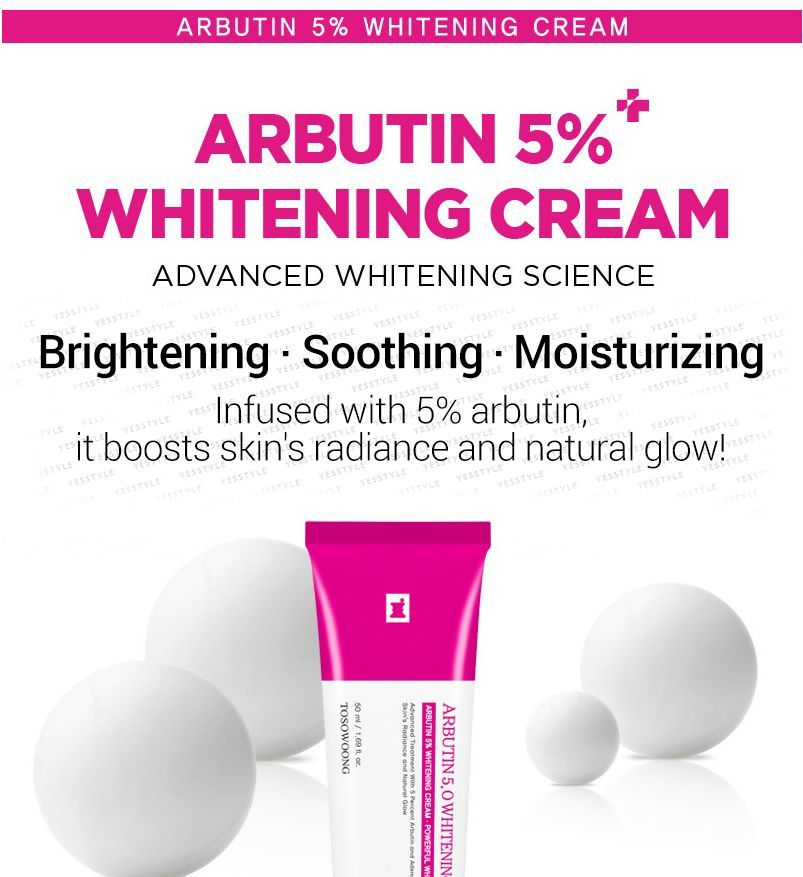 TOSOWOONG - Arbutine 5% bleekcrème