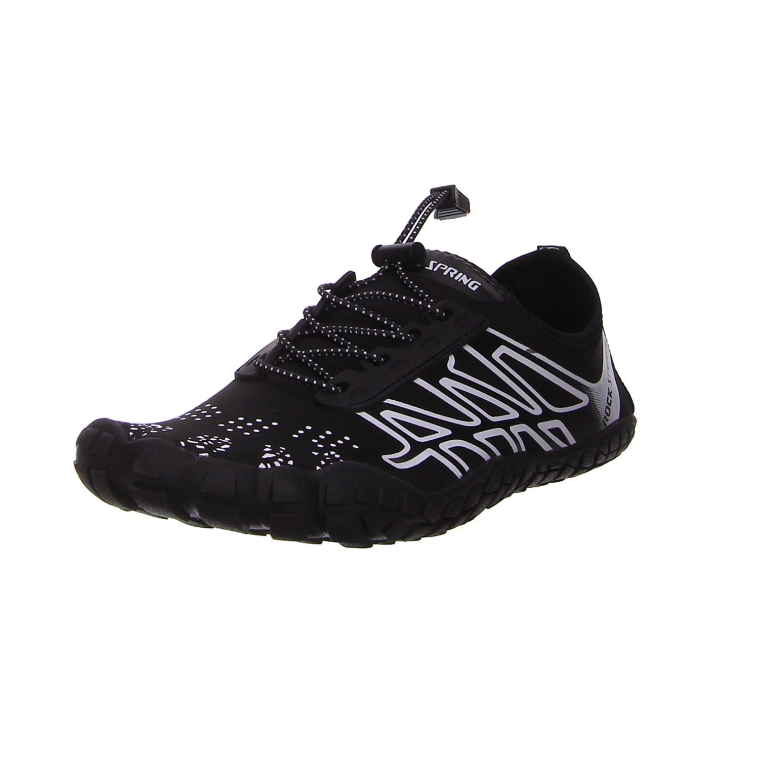 Rockspring Barfußschuh schwarz schwarz