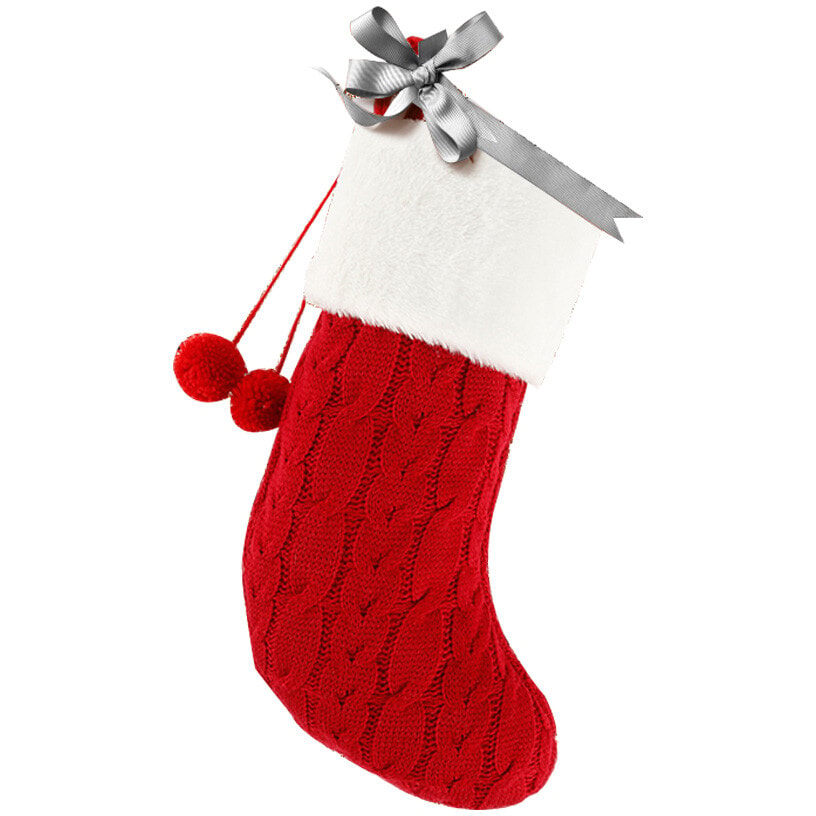 Chaussette secrète de Noël - Argenté - 5 bijoux