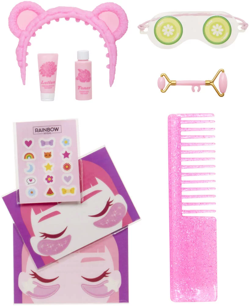 JUNIOR HIGH PYJAMA PARTY - POUPEE MANNEQUIN 22 CM - BELLA ROSE ET ACCESSOIRES