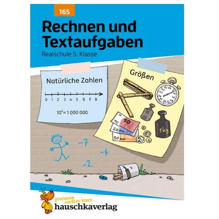 Hauschka Verlag Rechnen und Textaufgaben Realschule 5. Klasse