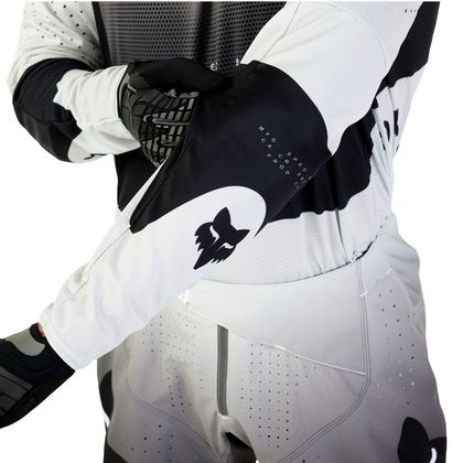 Maillot cross Fox 360 - REVISE 2024 - Noir / Gris
