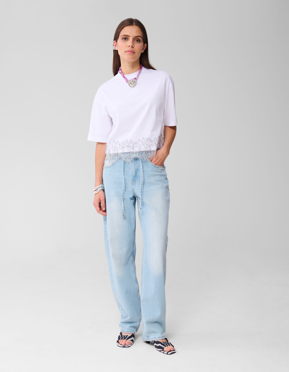 Balloon Fit Jeans Mediumstone/Bleached