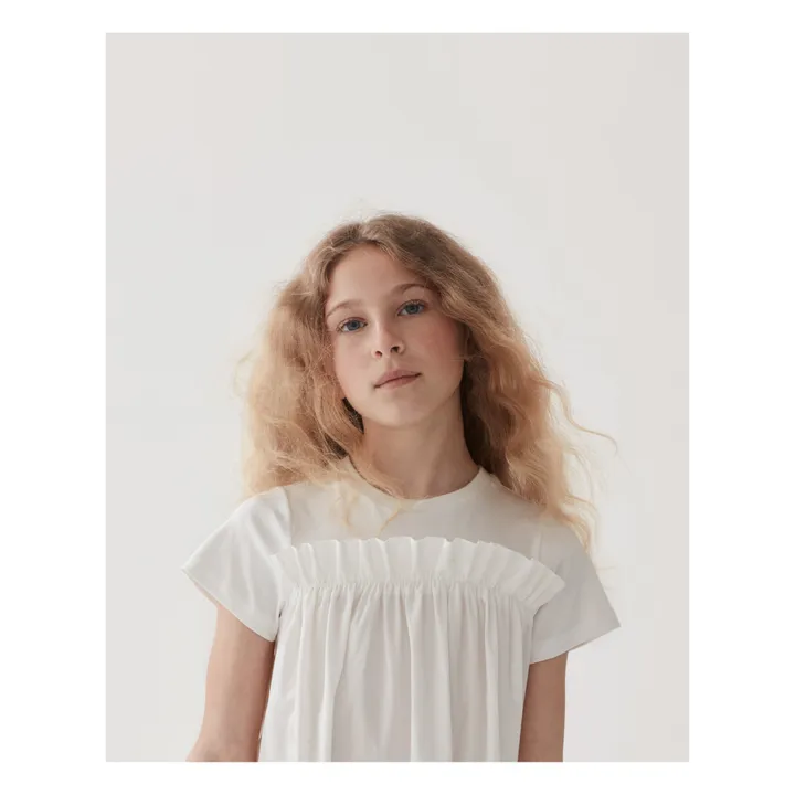 The Middle Daughter Robe Colorblock Volants | Bleu