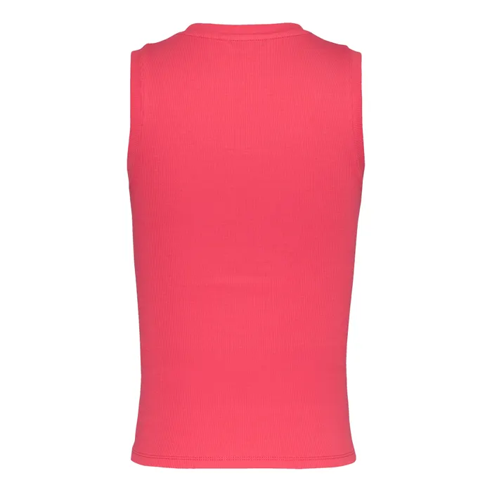 Tommy Hilfiger Essential Ribbed Flag Embroidery Slim Tanktop Dames