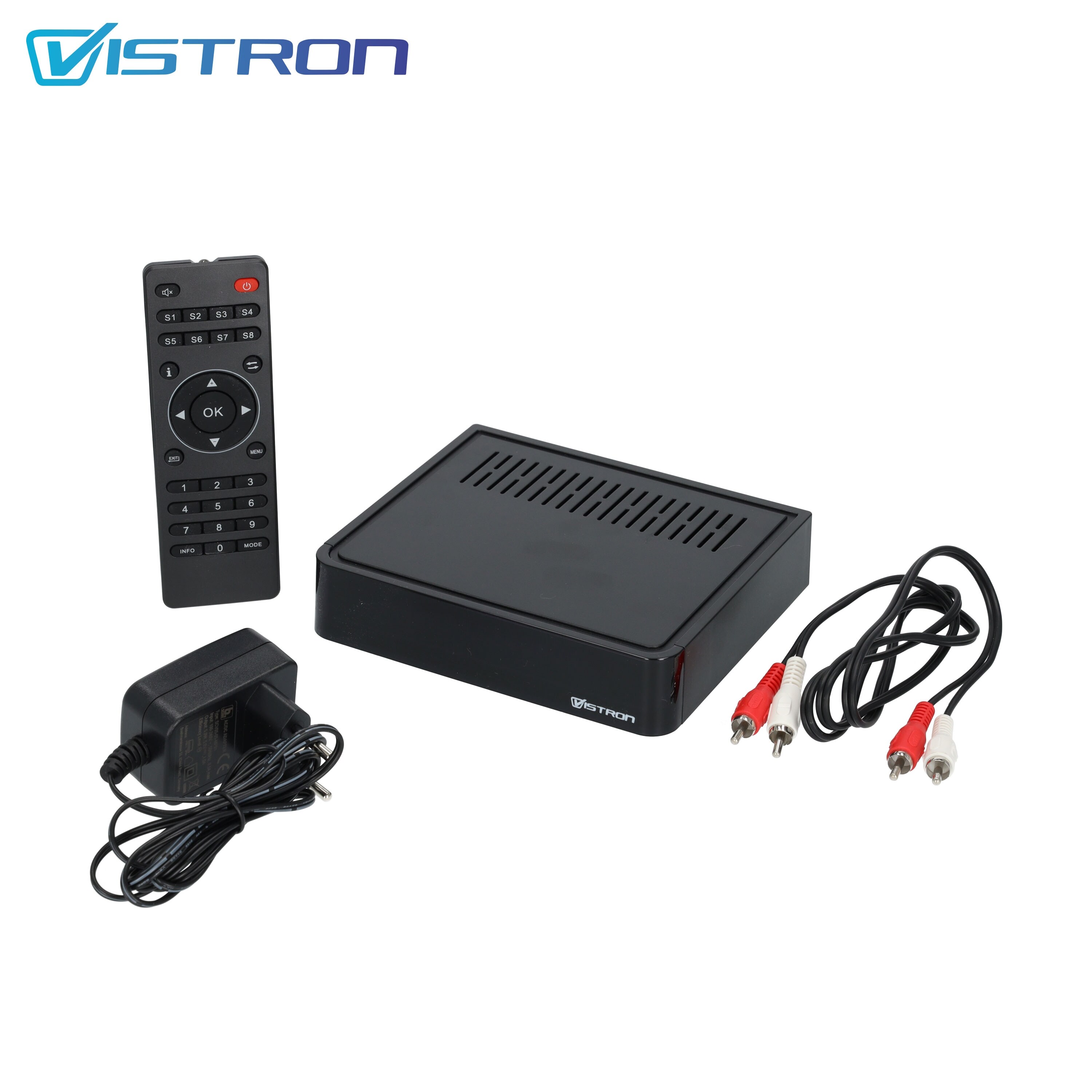 Vistron YOUTUNE1 DAB+ & UKW Radiotuner, Audio R/L, ANT IN