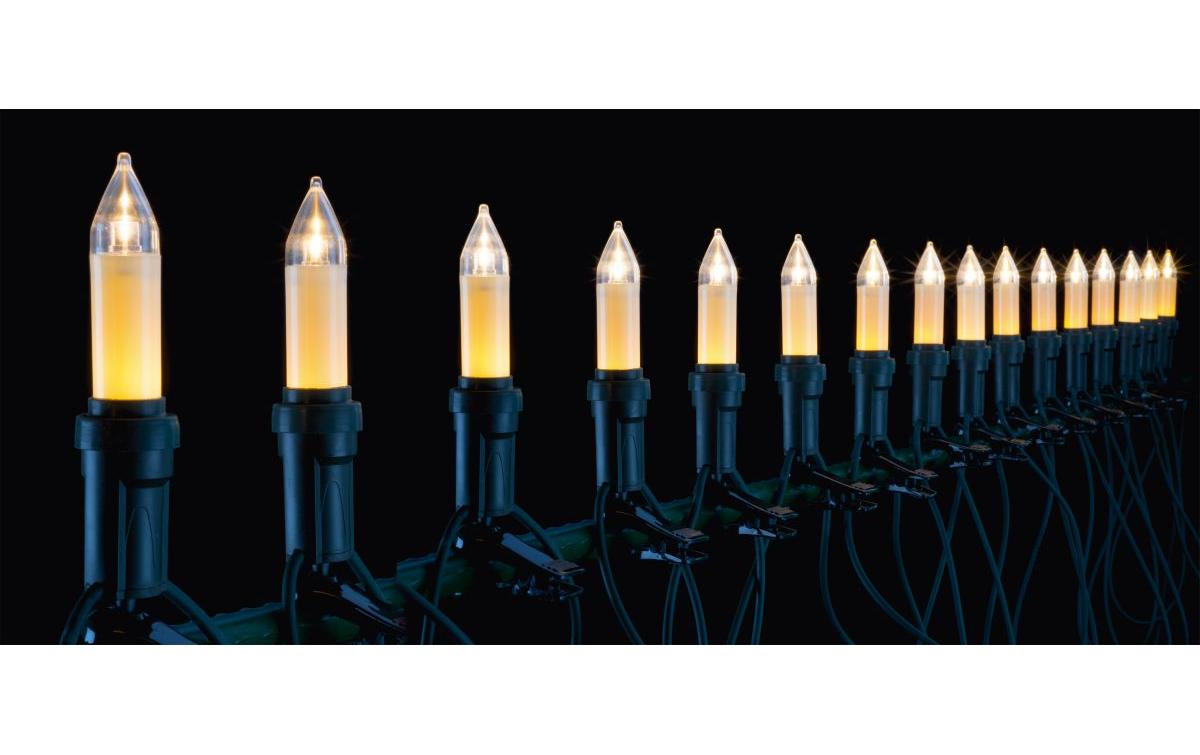 LED Baumkerze 16er Set, Outdoor<br>LED-Lichterkette