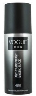 Vogue Men Anti-Transpirant Mystic Black Deodorant 150ML